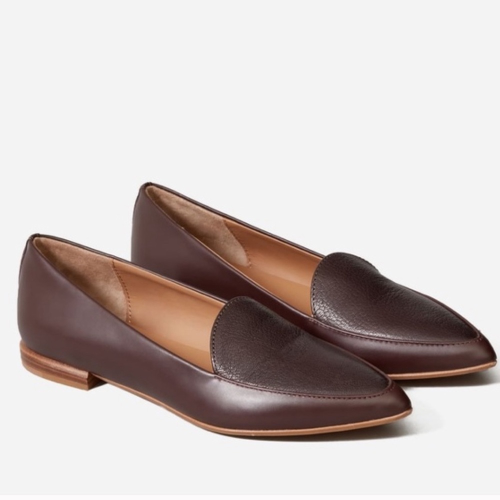 Everlane modern point loafer